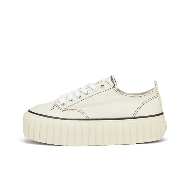DIESEL S-Hanami Low-Top Skateboard Shoes Women's White-0