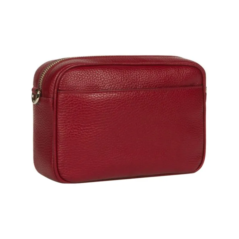 Furla Real Leather Camera Bag Shoulder Bag Crossbody Bag Mini Women's Red-1