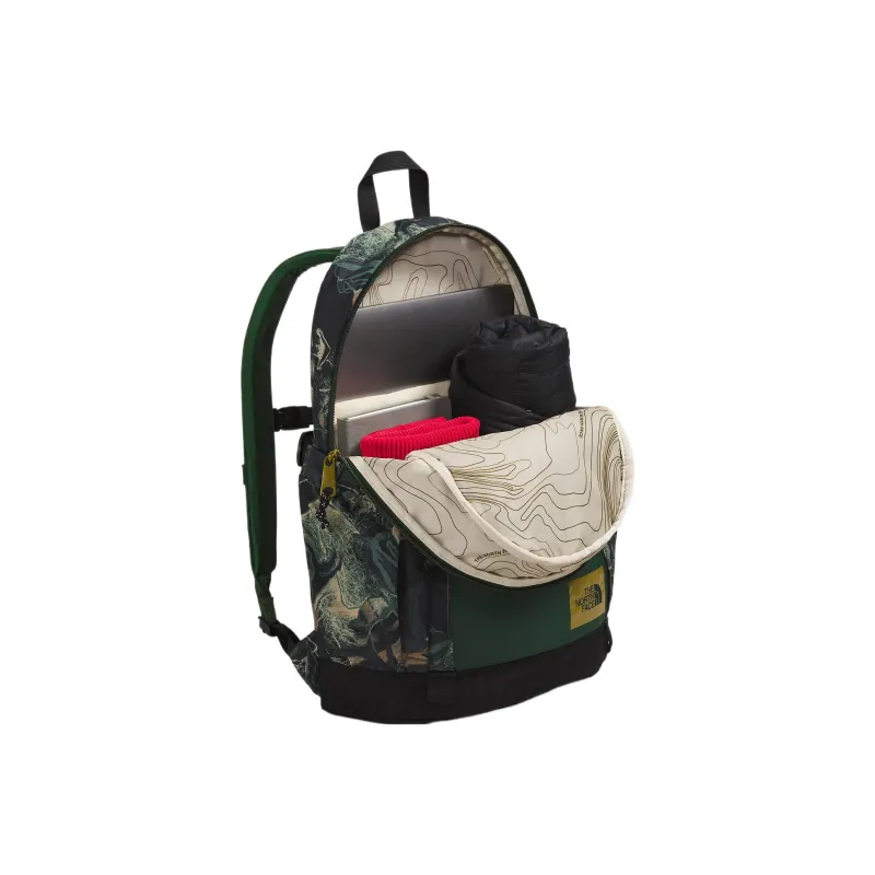 THE NORTH FACE Recycled Nylon Backpack Large Size Unisex Green-5