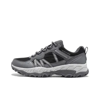 Skechers Grand Peak   Trail Bound Cushioning Anti Slip And Wear Resistant Low Top Outdoor Shoes Women's Gray Black