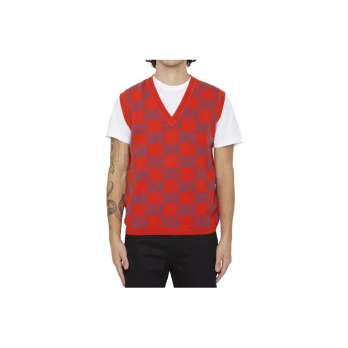 GUCCI Vest Men Orange Red