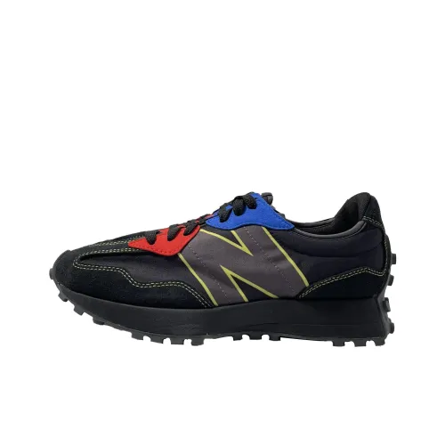 New Balance 327 Black Yellow Blue Red