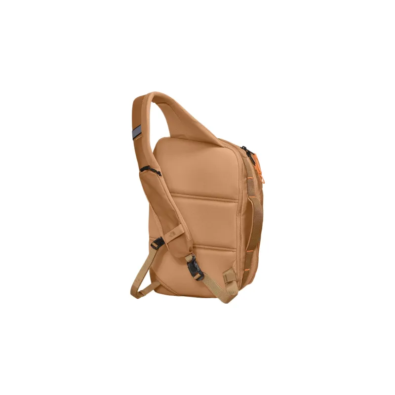 THE NORTH FACE Recycled Polyester Sling Bag Regular Unisex Almond Yellow Oil-2