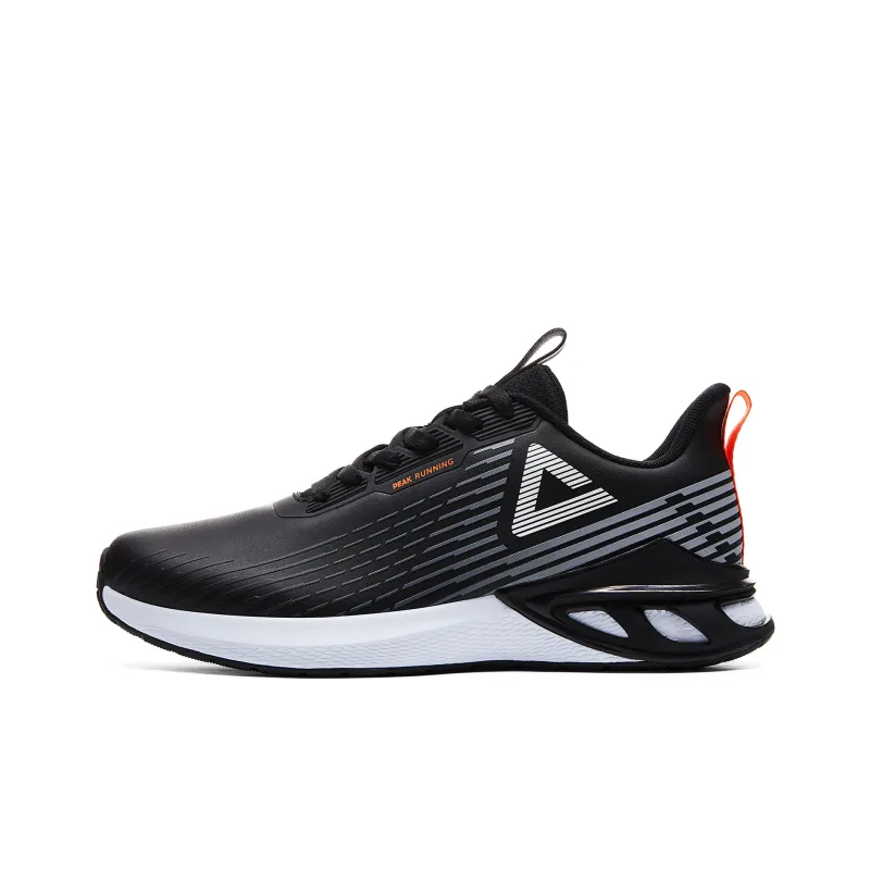 PEAK Wear resistant And Lightweight Low Top Running Shoes Women's Black-0