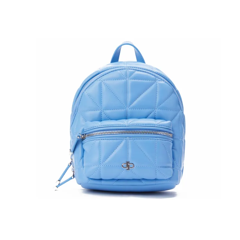 PEDRO Icon Series PU Backpack Women's Black/Beige/Blue-10