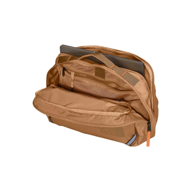 THE NORTH FACE Recycled Polyester Sling Bag Regular Unisex Almond Yellow Oil-3