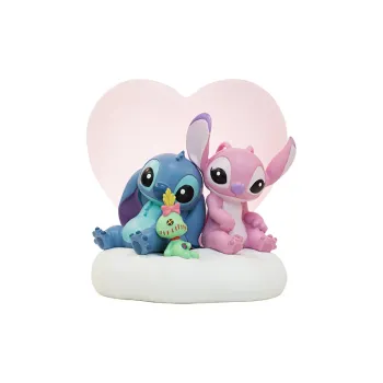 ENESCO Disney Showcase Collection Lilo & Stitch And Angel Night Light Ornament Trend Based Products 18cm
