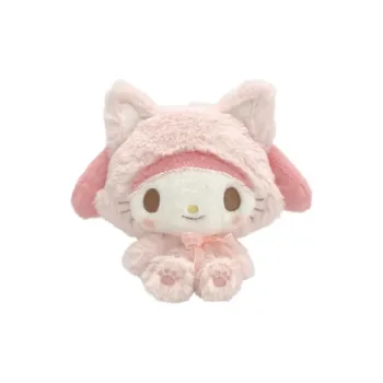Sanrio My Melody NAKAJIMA Kitten Coat Dolls Plush Doll 16cm High