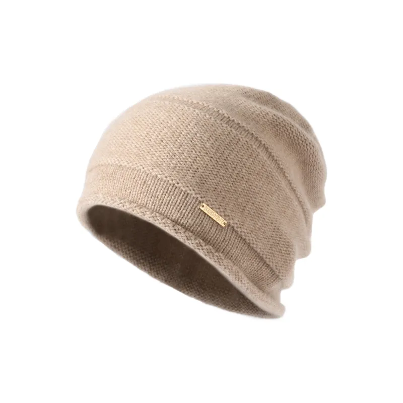KENMONT Pure Cashmere Beanies Women's-6