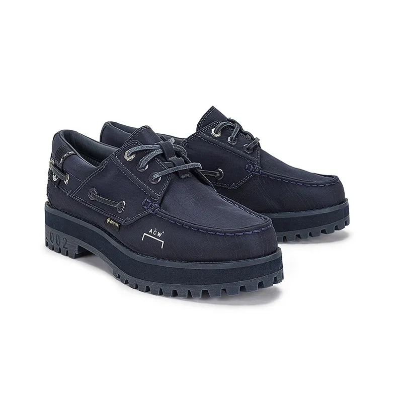 Timberland X A Cold WALLWaterproof Authentic 3 Eye Boat Shoe 'Navy' Women's-3