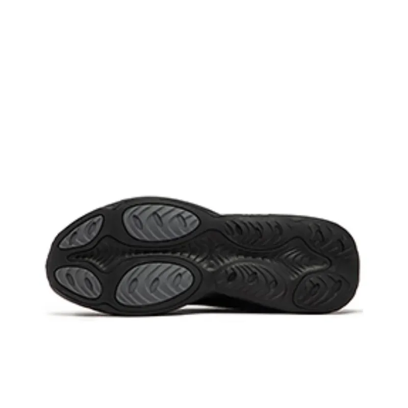 361° Dog Walking Shoes Series Cushioned Slip Resistant Breathable Low Top Running Shoes Men's Black-2