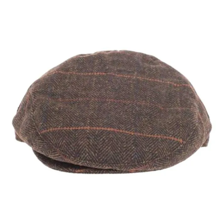 BARBOUR Wool Berets Men's Brown-2