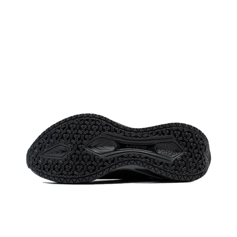 LiNing WuShi 5S 3.0 Cushioning Anti Slip And Wear Resistant Low Top Running Shoes Men's Black-6