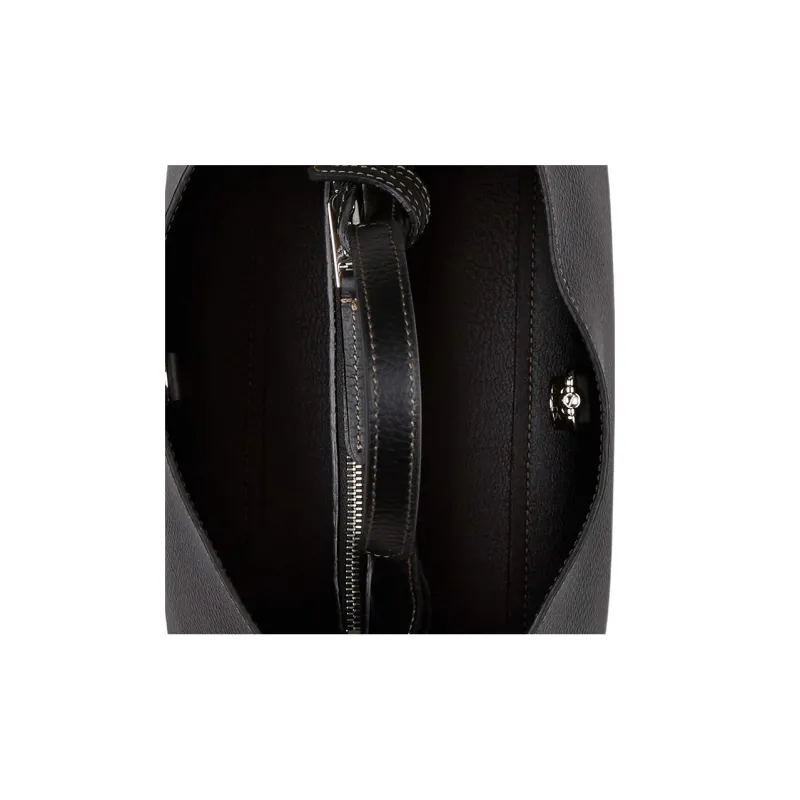 TOD'S Logo Embossed Mini Crossbody Bag-4