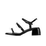 Black/Microfiber Leather