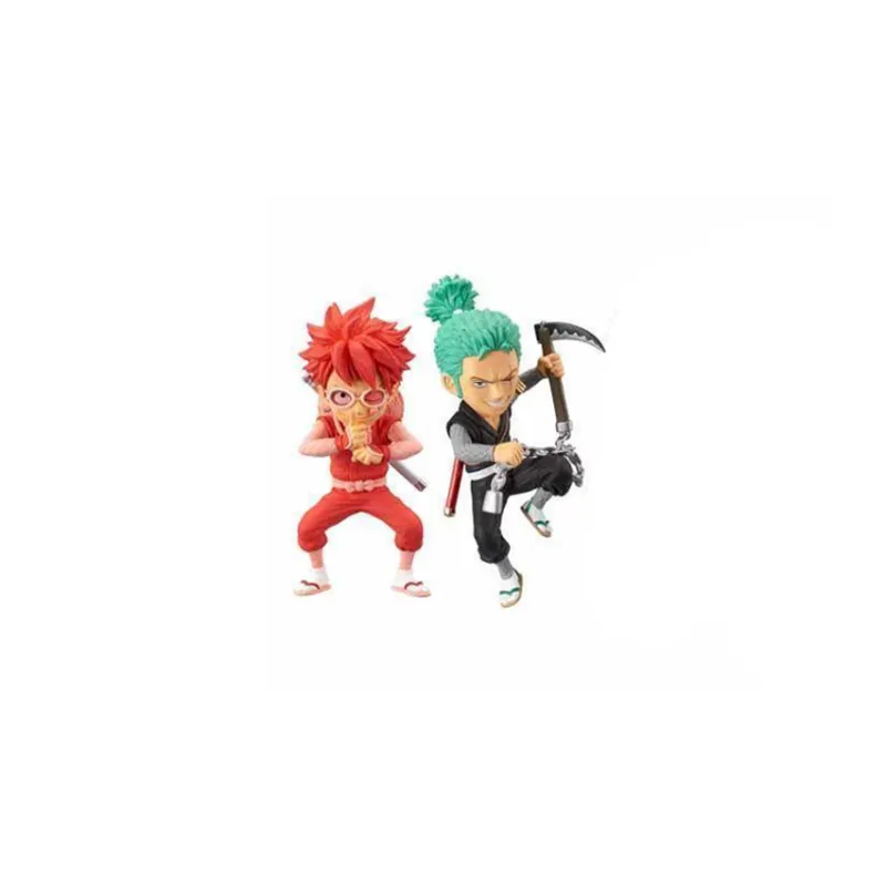 BANPRESTO One Piece World WanoKuni Style 1 B Roronoa Zoro Figure Green-3