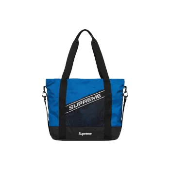Supreme Waterproof Nylon Tote Bag, Shopping Bag, Handbag Regular Unisex Blue