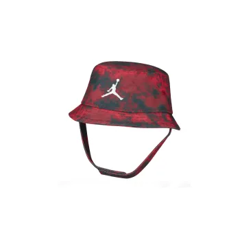 Jordan Cotton Bucket Hats Kids' Red