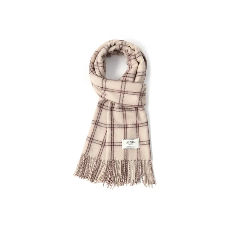 FREE RABBITⅡ Plush Yarn Scarf Unisex-0