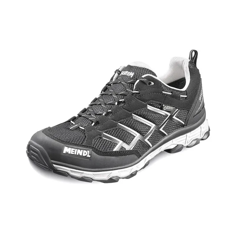 MEINDL Activo GTX Cushioning Wear-Resistant Low-Top Outdoor Shoes Men's Black-0