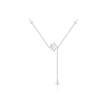 FANCI S925 Silver Set With Gemstones Necklaces Women's