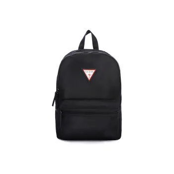 GUESS Polyester Backpack Regular Unisex Black