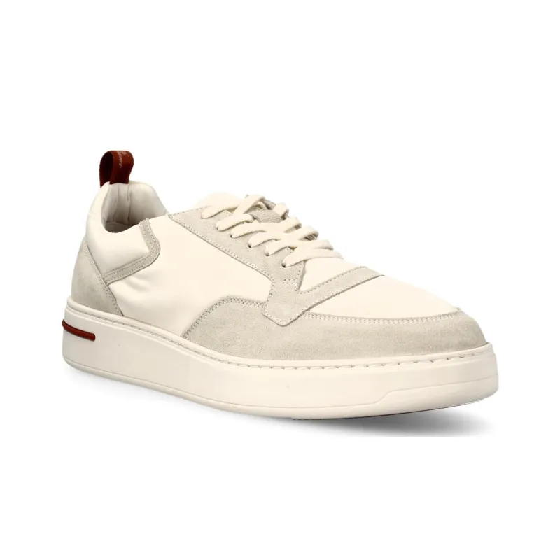 Loro Piana Newport Low Top Skateboard Shoes Men's White-2