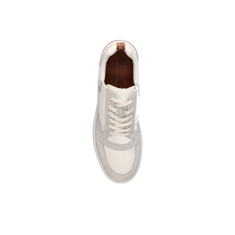 Loro Piana Newport Low Top Skateboard Shoes Men's White-3