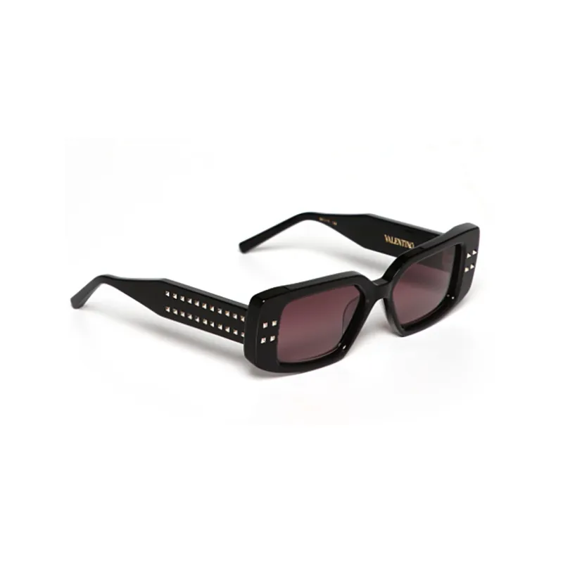Valentino Garavani Eyewear Rockstud Rectangle frame Sunglasses-1