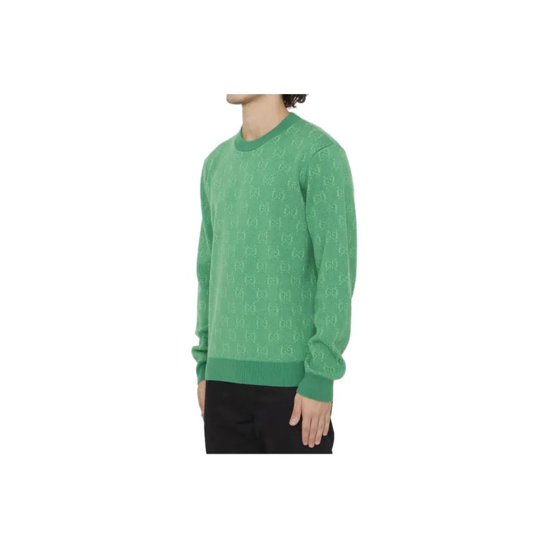 GUCCI FW23 Sweatshirt Men's Green-2