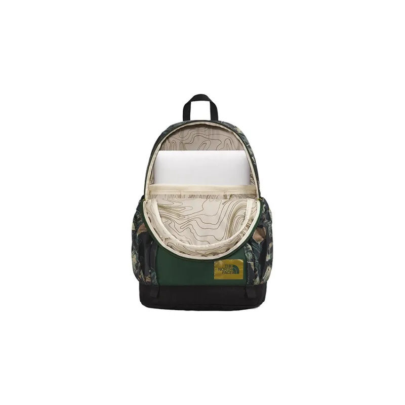 THE NORTH FACE Recycled Nylon Backpack Large Size Unisex Green-3