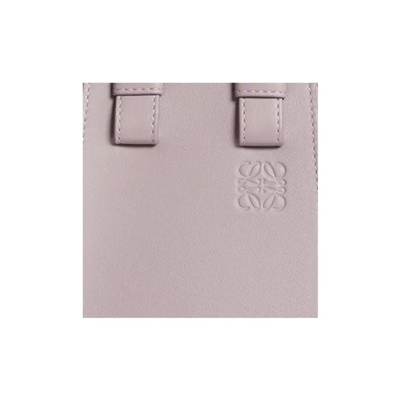 LOEWE Cow Leather Shoulder Bag, Crossbody Bag, Handbag Women's Light Purple-2