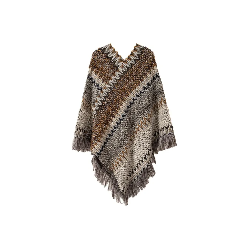BAIJUAN Shawls Women's-3