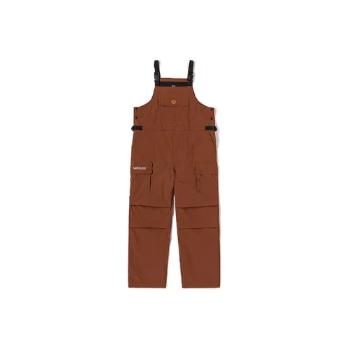 Lee Overalls Unisex Brown