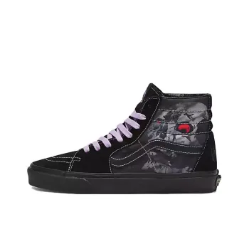 Sk8 Vans Hi 'Midnight Shift Black Skull'