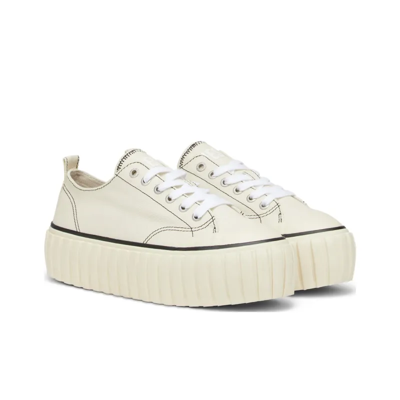DIESEL S-Hanami Low-Top Skateboard Shoes Women's White-1