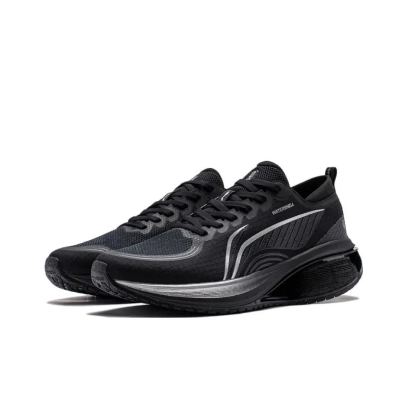 LiNing WuShi 5S 3.0 Cushioning Anti Slip And Wear Resistant Low Top Running Shoes Women's Black-2