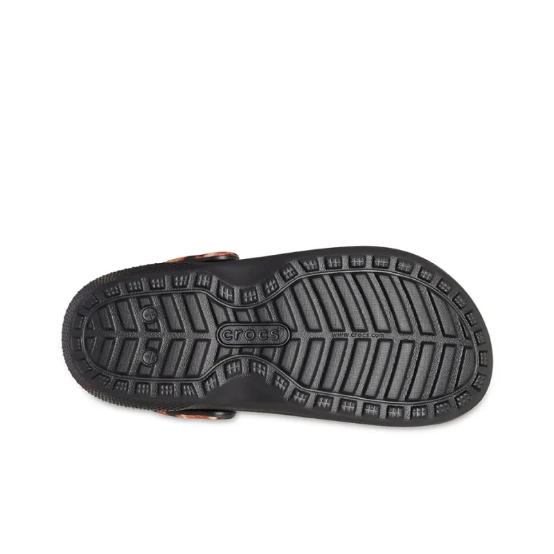 Crocs Classic Lined Animal Remix Clog 'Black & Multi'-5