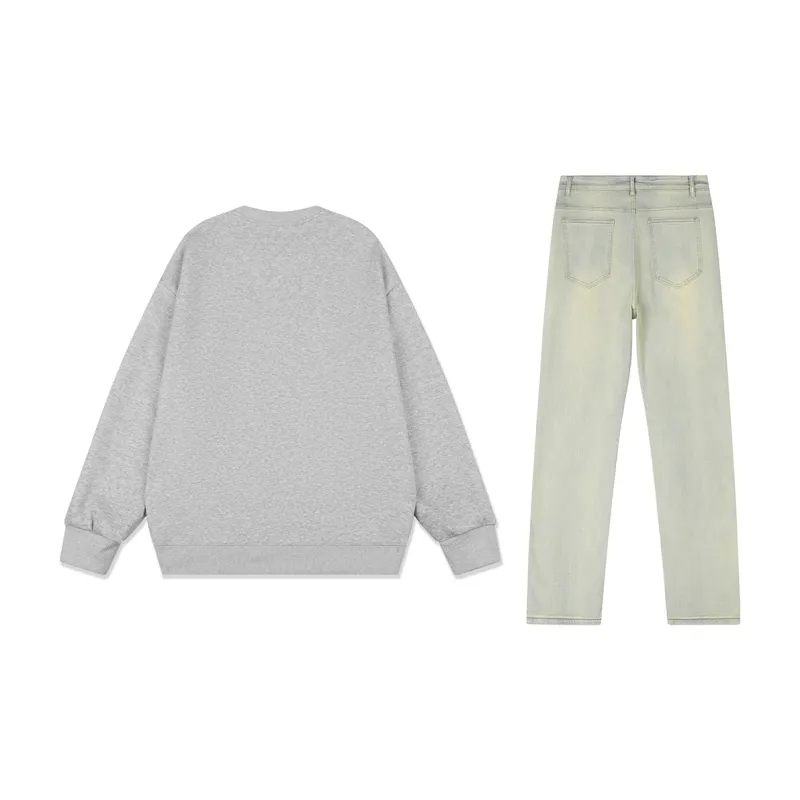 SWAMP AREA Sweatshirt Sets Unisex-10