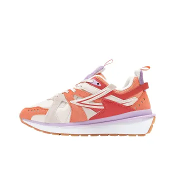 FILA Sandenal Cushioning And Breathable Low Top Running Shoes Women's Orange Red