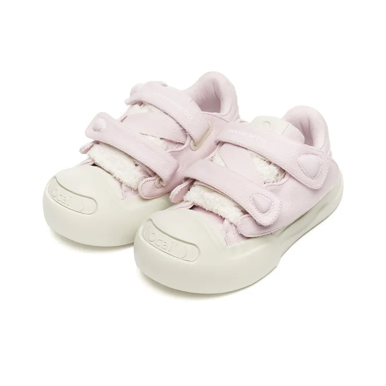 Umamiism x Ocai Dream Pink Wear resistant And Lightweight Low Top Canvas Shoes Unisex Light Pink-1