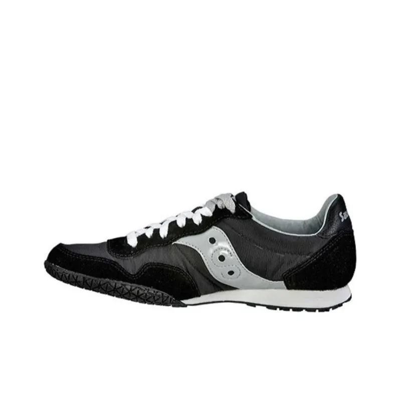 Saucony Bullet Durable Breathable Low Top Running Shoes Men's Black-0