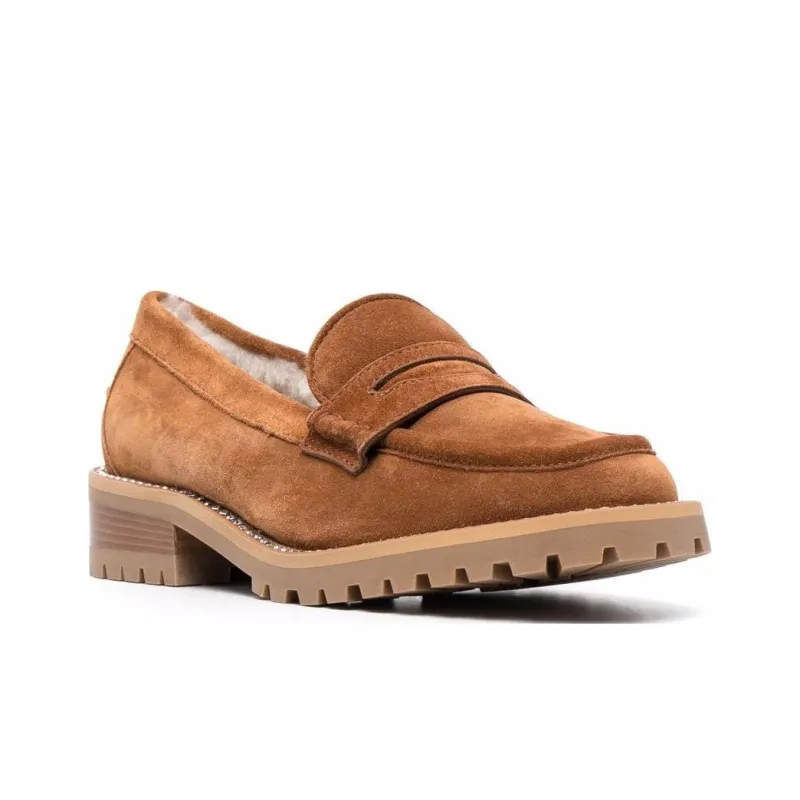 Jimmy Choo Deanna Loafers 4cm Women's Umber-2