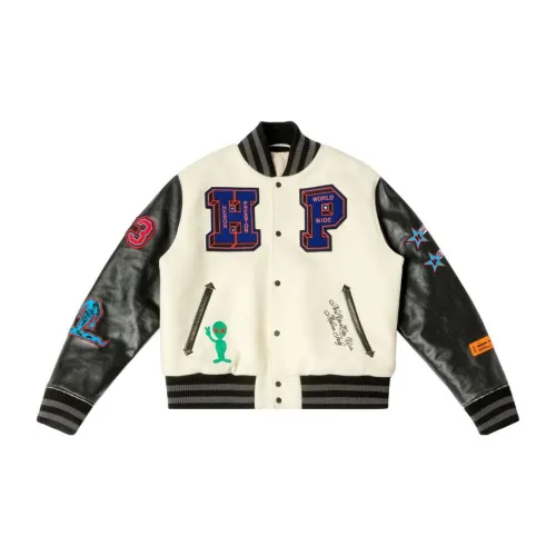 HERON PRESTON Jackets Men Off White