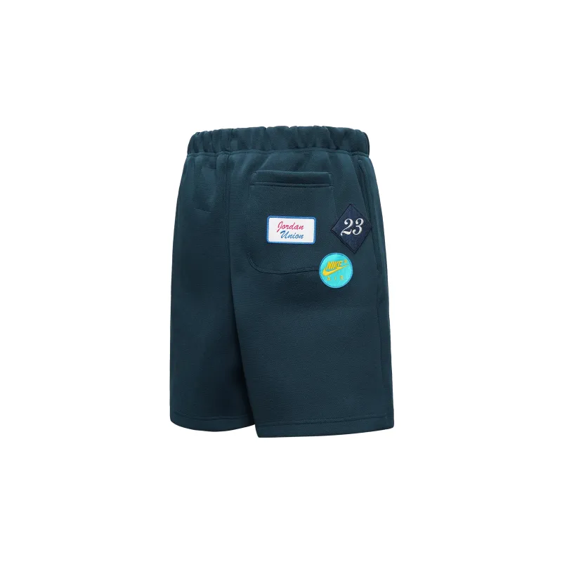 Union X Jordan Sports Shorts Men Marine Blue-2