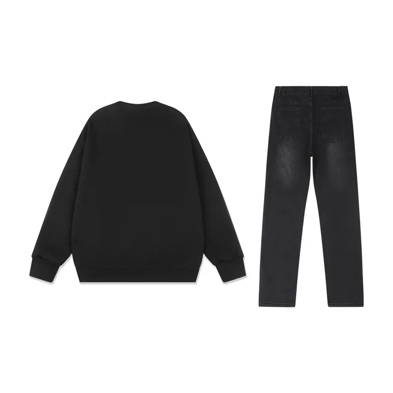 SWAMP AREA Sweatshirt Sets Unisex-22