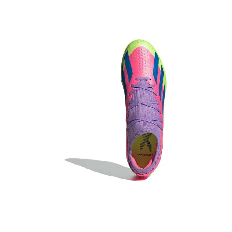 Adidas X Crazyfast Son.3 Tf 'Lucid Lemon Pink'-4