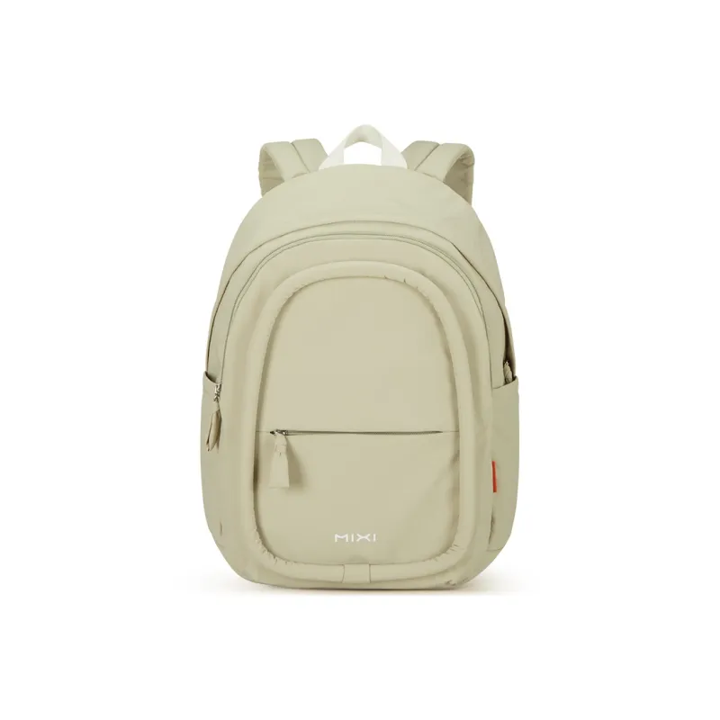 MIXI Fabric Laptop Backpack Medium Size Unisex White-25