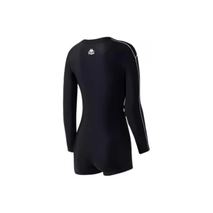 Kappa One-Piece Swimsuits Women's Black/White-1
