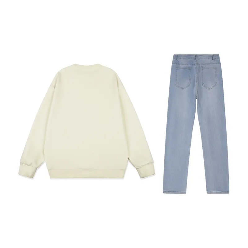 SWAMP AREA Sweatshirt Sets Unisex-39